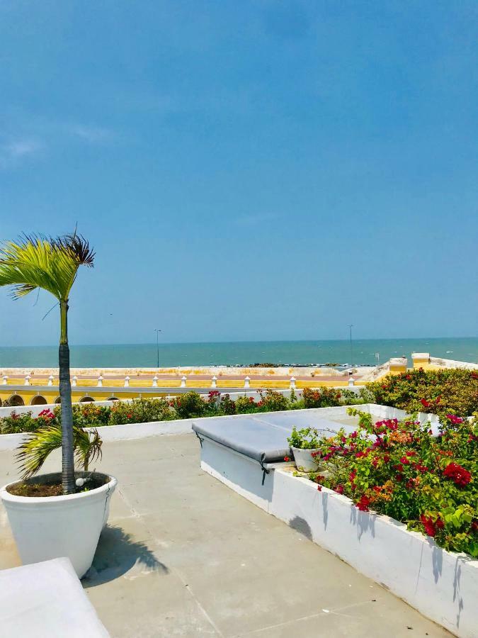 Penthouse Caribbean View And Private Pool, Cartagena Daire Dış mekan fotoğraf