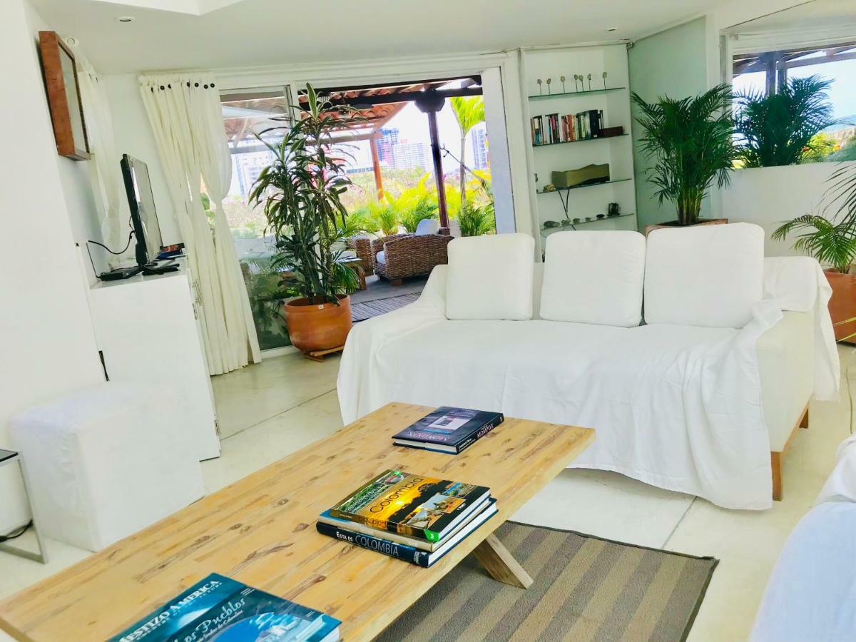 Penthouse Caribbean View And Private Pool, Cartagena Daire Dış mekan fotoğraf